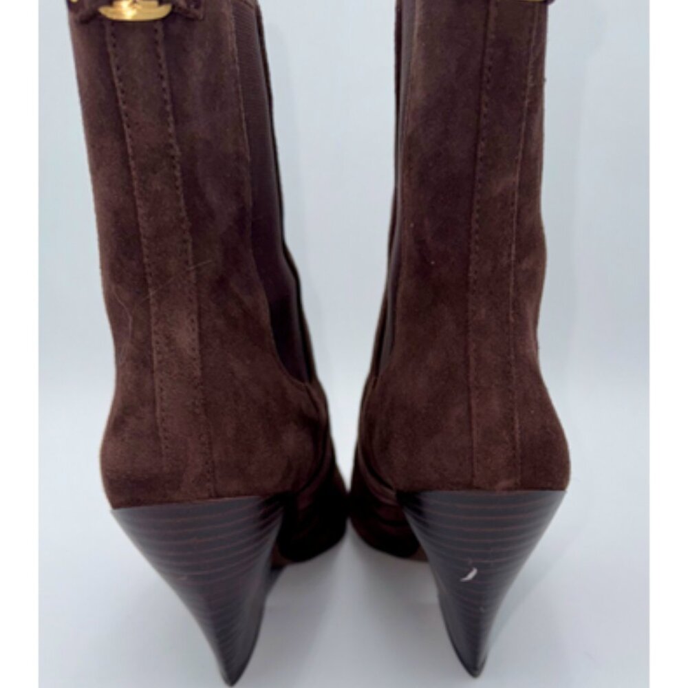 EUC-Anthropologie x Sam Edelman Bree Buckle Boots - Brown - 8.5 - Picture 3 of 10